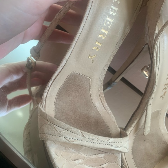 Burberry python Heels Platforms - Picture 3 of 7